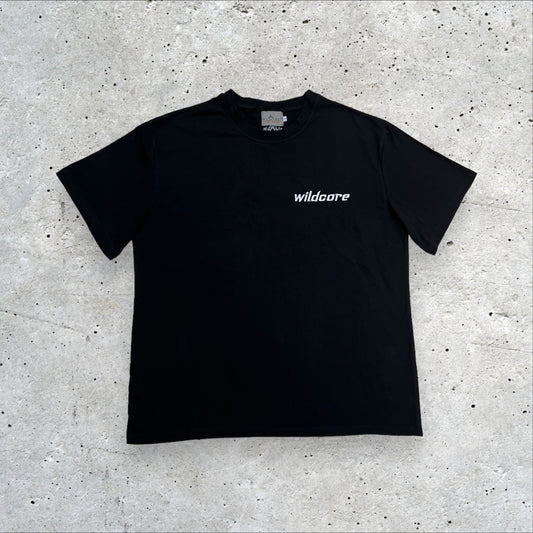 Basic Logo Oversize T-Shirt (Black)
