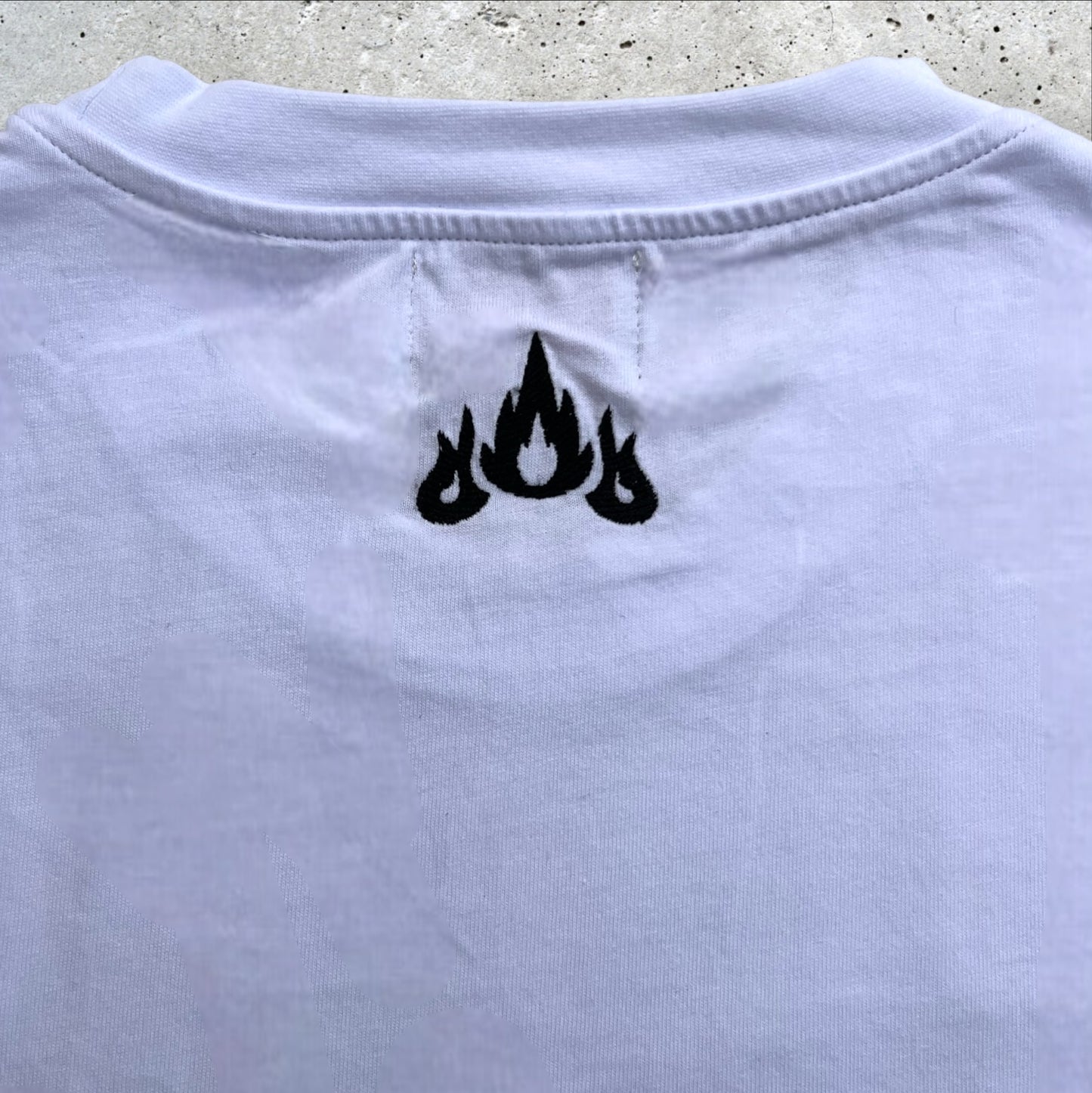 Basic Logo Oversize T-Shirt (White)
